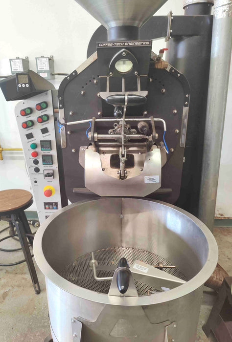 15 Kg Coffee-Tech Ghibli R15 Commercial Coffee Roaster - 2017 - Very Good Condition - Used