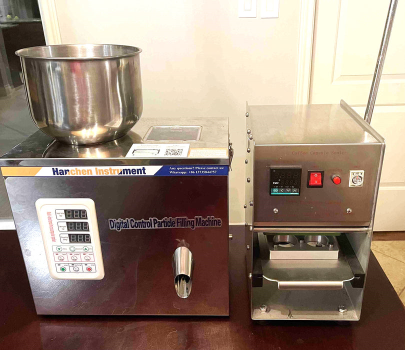 K-Cup Filling Machine - SM-4- Manual -Sealing Station- 2021 - Used