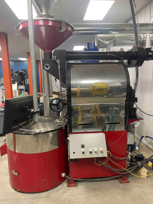 30 Kg Toper TKM-SX30 Coffee Roaster - 2004 - Very Good Condition - Used