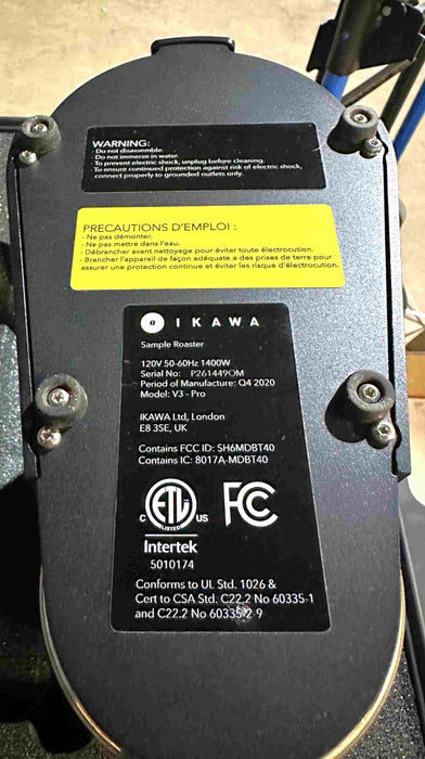 Sample Roaster - Ikawa V3 Pro 50 - 2020 - Excellent Condition - Used
