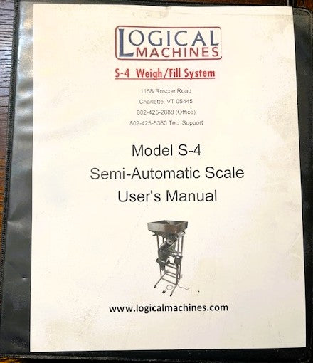Weigh Fill System - Logical Machines CE-S4 - 2021 - Excellent Condition - Used