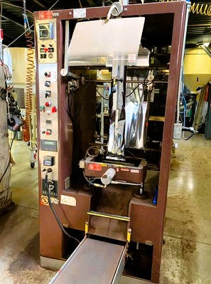 General Packaging Equipment Co - Vertical Form & Fill V-80 - 1990 Model - Very Good Condition - Used