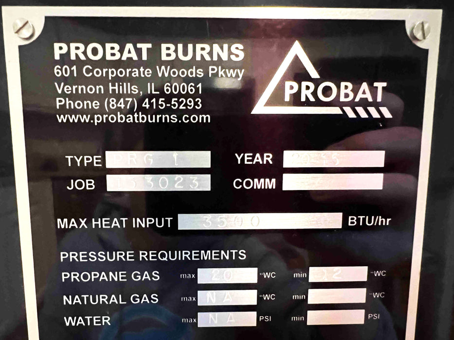 Sample Roaster - Probat PRG-1 - 2015 Model - Excellent Condition - Used
