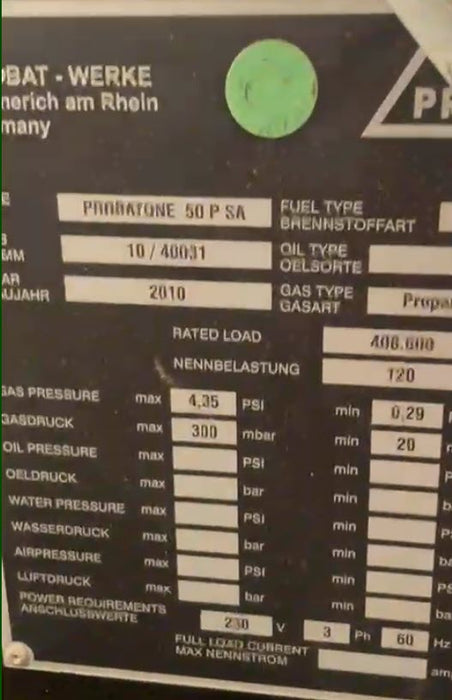 50 kilo Probat Probatone Equipment Set - Great Condition - Used