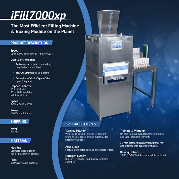 iFill K-Cup All in One Sealer Model 7000XP