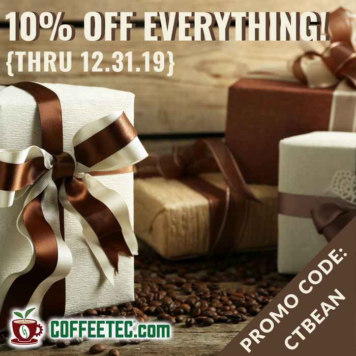 Finish 2019 Strong With Savings Up to 31% On CoffeeTec.com