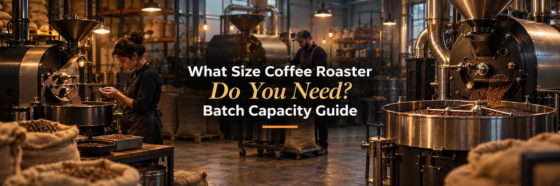 Coffee roaster size guide