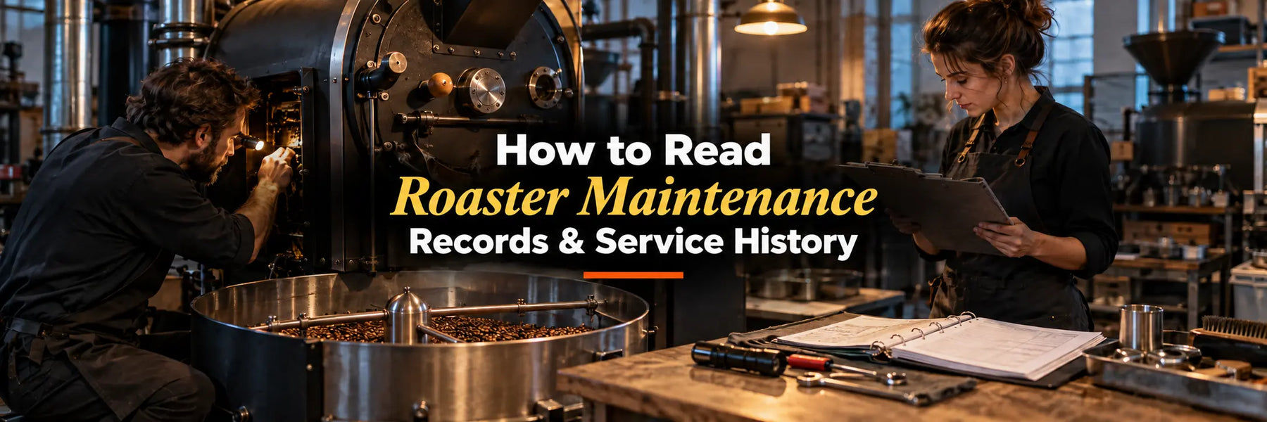 How to Read Coffee Roaster Maintenance Records and Service History