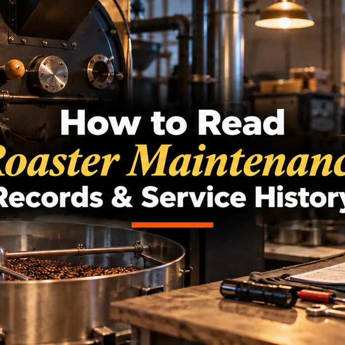 How to Read Coffee Roaster Maintenance Records and Service History