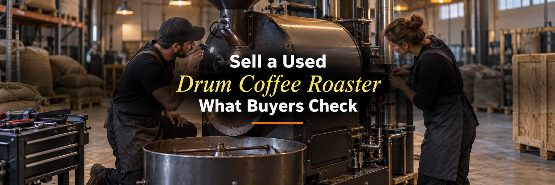 Sell a Used Drum Coffee Roaster