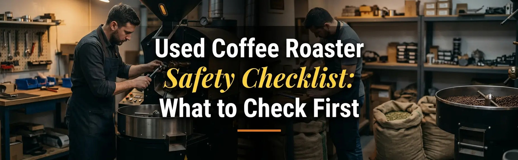 Used Coffee Roaster Safety Checklist: What to Check First