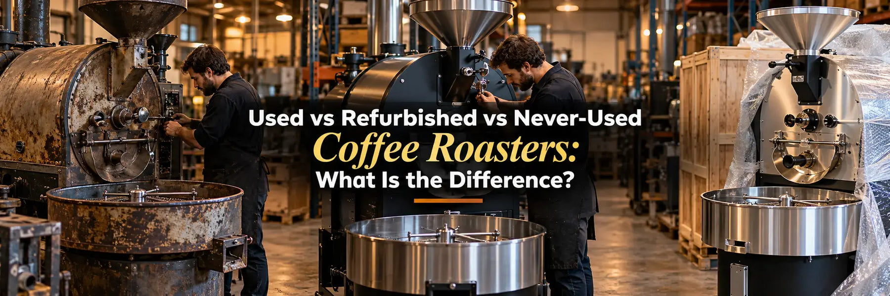 Used vs Refurbished vs Never Used Coffee Roasters Guide