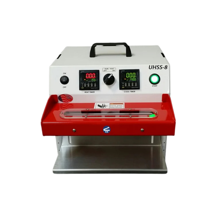 Sealer Sales UHSS-Series 8" Tabletop Tube Sealer with 6mm Wide Seal