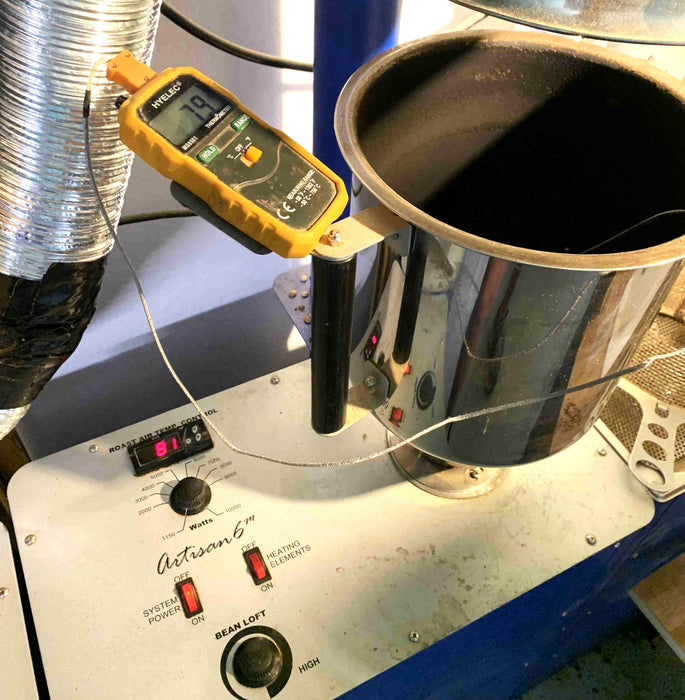 2.5 Kg Coffee Crafters Artisan 6M Fluid Bed Roaster - 2017 - Very Good Condition - Used