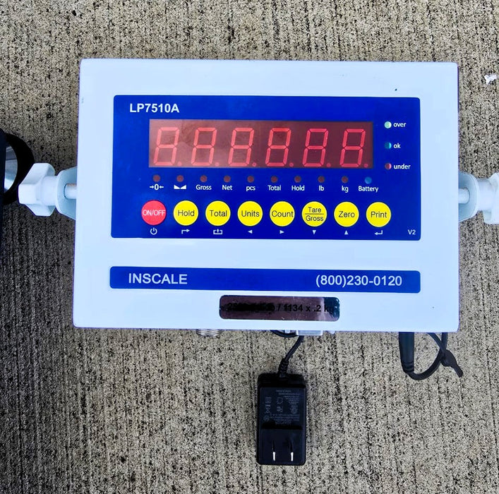 Floor Scale - 2' X 2' Low Profile Floor Scale - 2,500 LBS - 2022 - Used