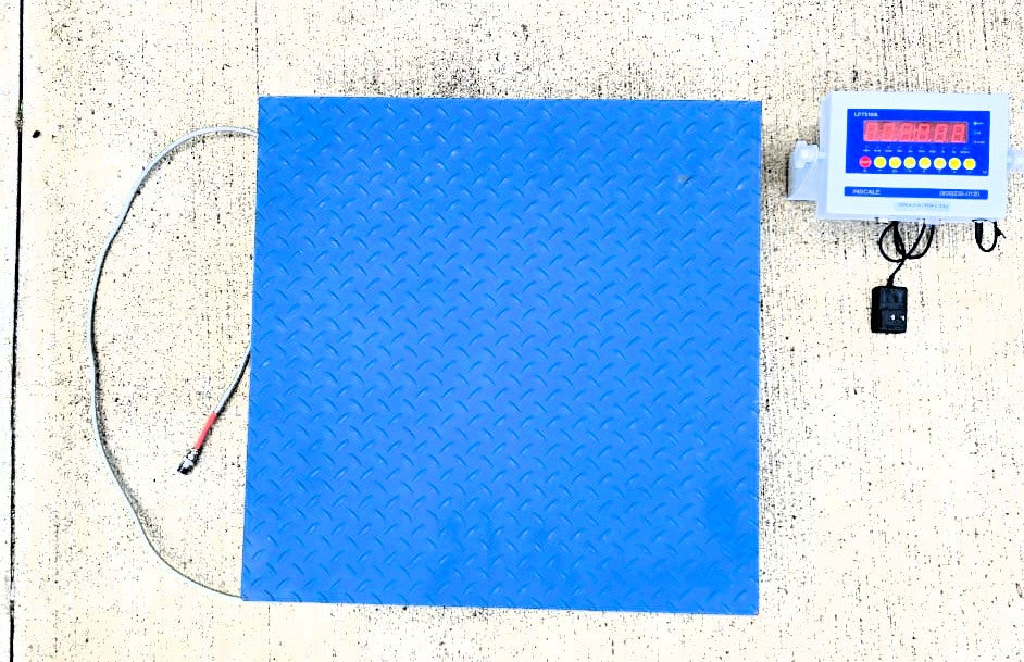 Floor Scale - 2' X 2' Low Profile Floor Scale - 2,500 LBS - 2022 - Used