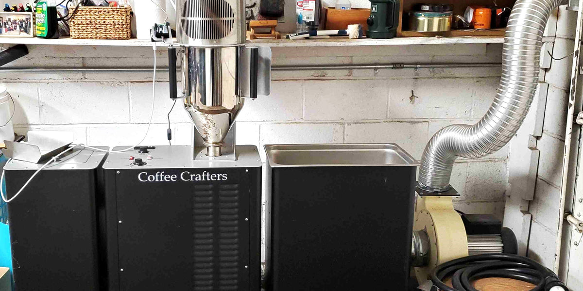 4.5 Kg Coffee Crafter X-e Fluid Bed Roaster 2020 — CoffeeTec