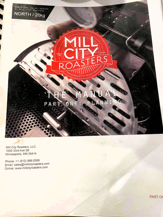 20 kg - Mill City Roaster MCR-20 - 2019 Model - Excellent Condition - Used