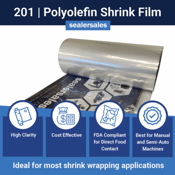 Sealer Sales O-201-Series General Purpose POF CF Shrink Film