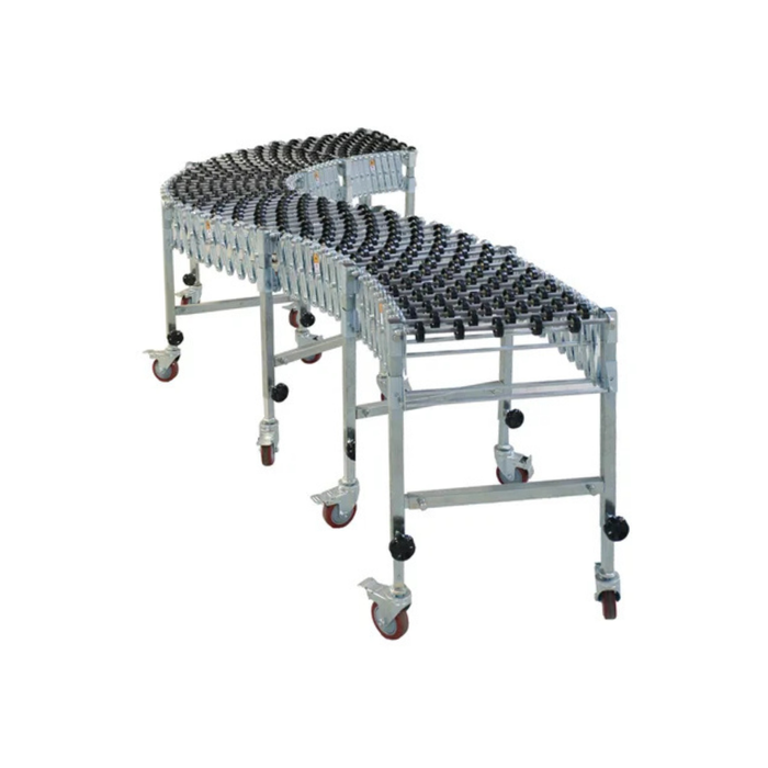 Sealer Sales SW-14-24, SW-18-24 and SW-24-20 Gravity Skate Wheel Conveyor