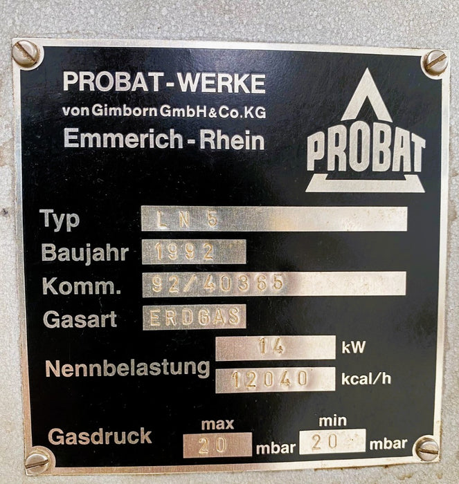 5 kg- Probat L5 Roaster - 1992 - Good Condition