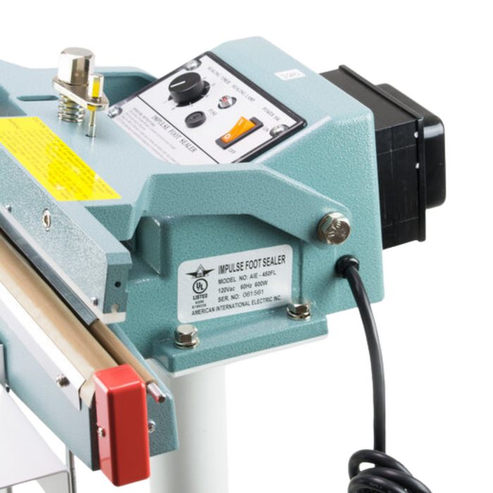 AIE-450FL - FL Series Foot Operated Impulse Sealer