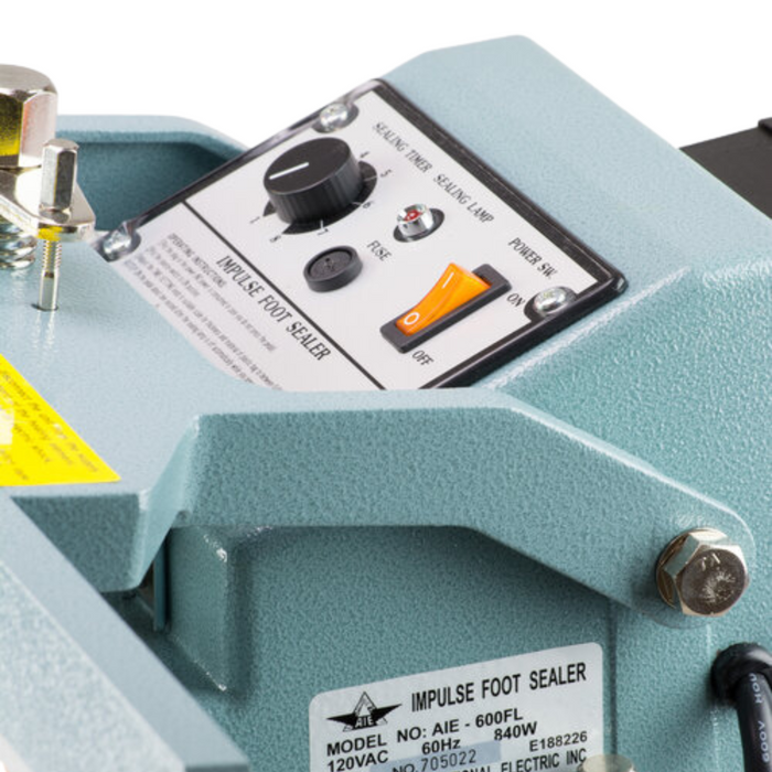 AIE-600FL - FL Series Foot Operated Impulse Sealer
