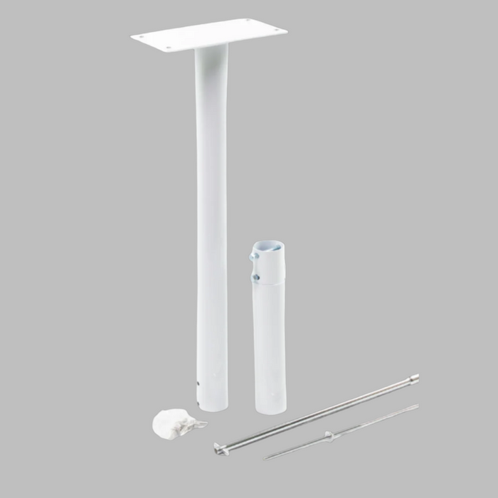 AIE-FSX2 Foot Operatad Sealer Height Extender 2-Piece 10" Stand