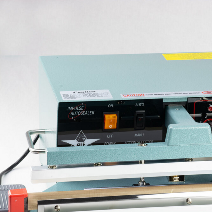 AIE A1 Series Semi Automatic Heavy Duty Tabletop Impulse Sealers