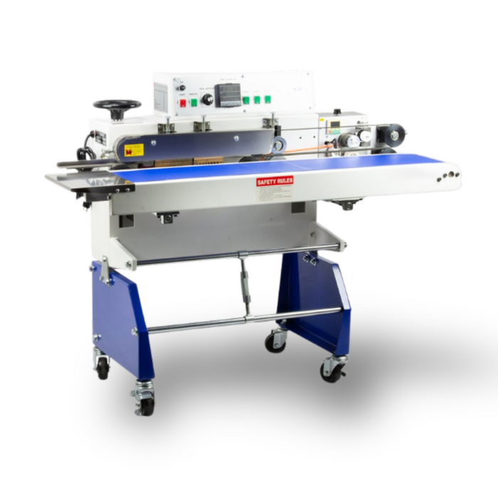 AIE B7202 Industrial Horizontal Standing Band Sealer Left to Right Direction