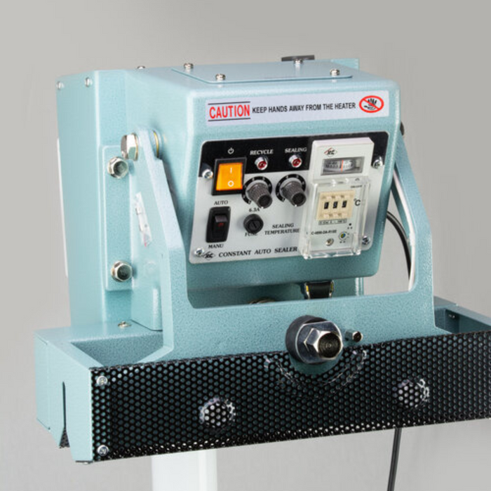 AIE FDV Series Vertical Double Impulse Foot Operated Sealers