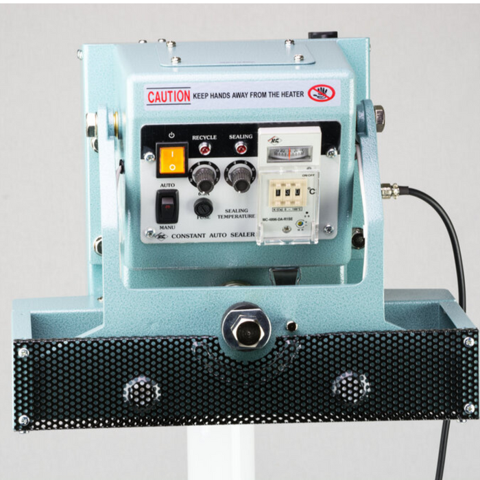 AIE FDV Series Vertical Double Impulse Foot Operated Sealers