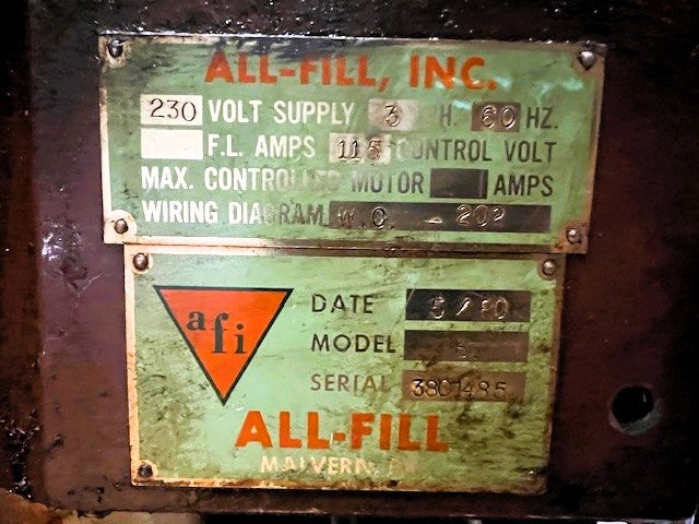 General Packaging Equipment Co - Vertical Form & Fill V-80 - 1980 Model - Good Condition - Used Used (Copy)