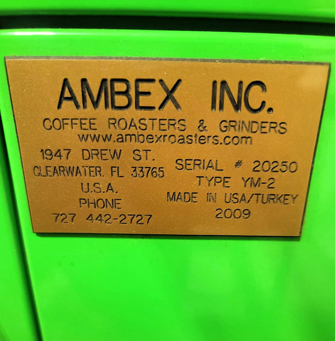 2 kg - Ambex YM-2 Roaster - 2009 Model - Excellent Condition - Used