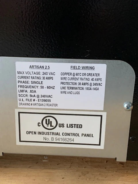Artisan 2.5 Coffee Crafters Roaster- Used