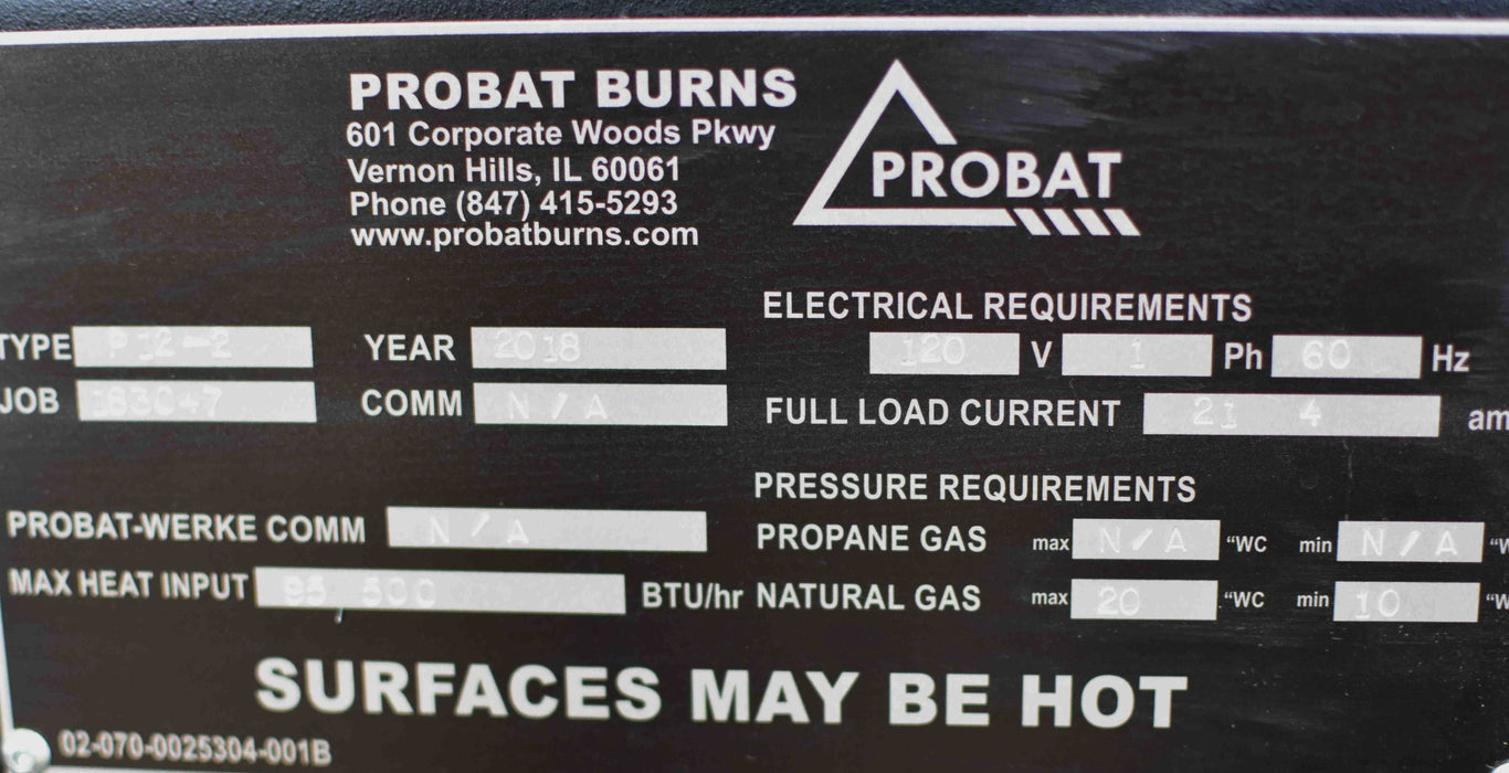 12 kg - Probat P12-2 - 2018 - Very Good Condition - Used