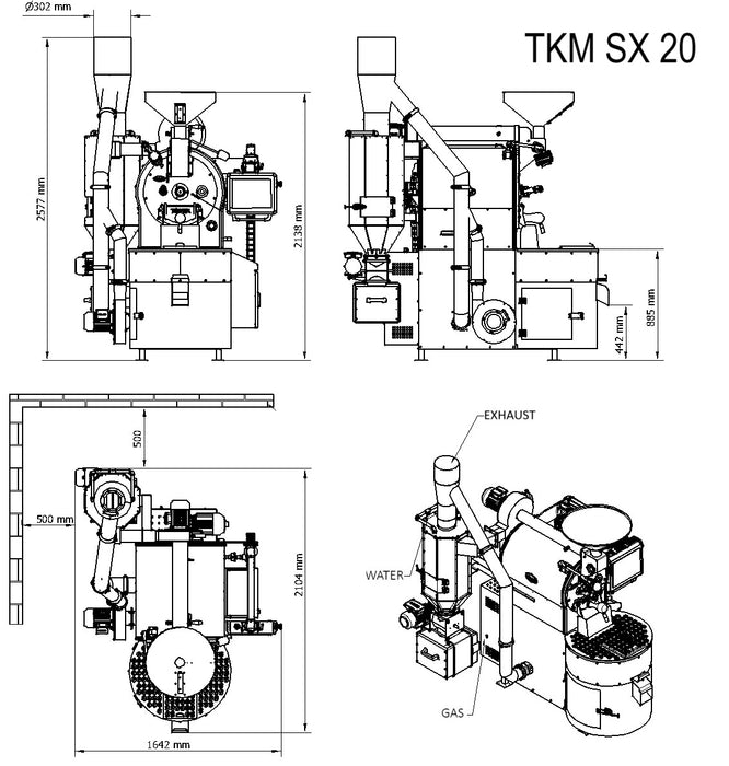 20 kg - Toper TKM-SX20 - New - Includes Door to Door Delivery and More