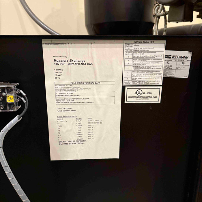 12 kg - USRC "Millennium" Roaster - Very Good Condition - 2018 - Used