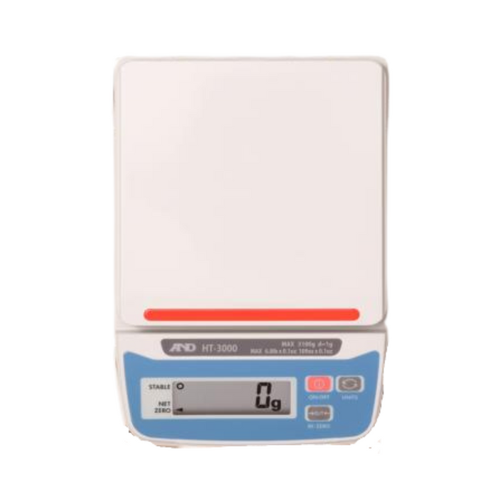 A & D Weighing HT-3000 Compact Scale, 3100g x 1g