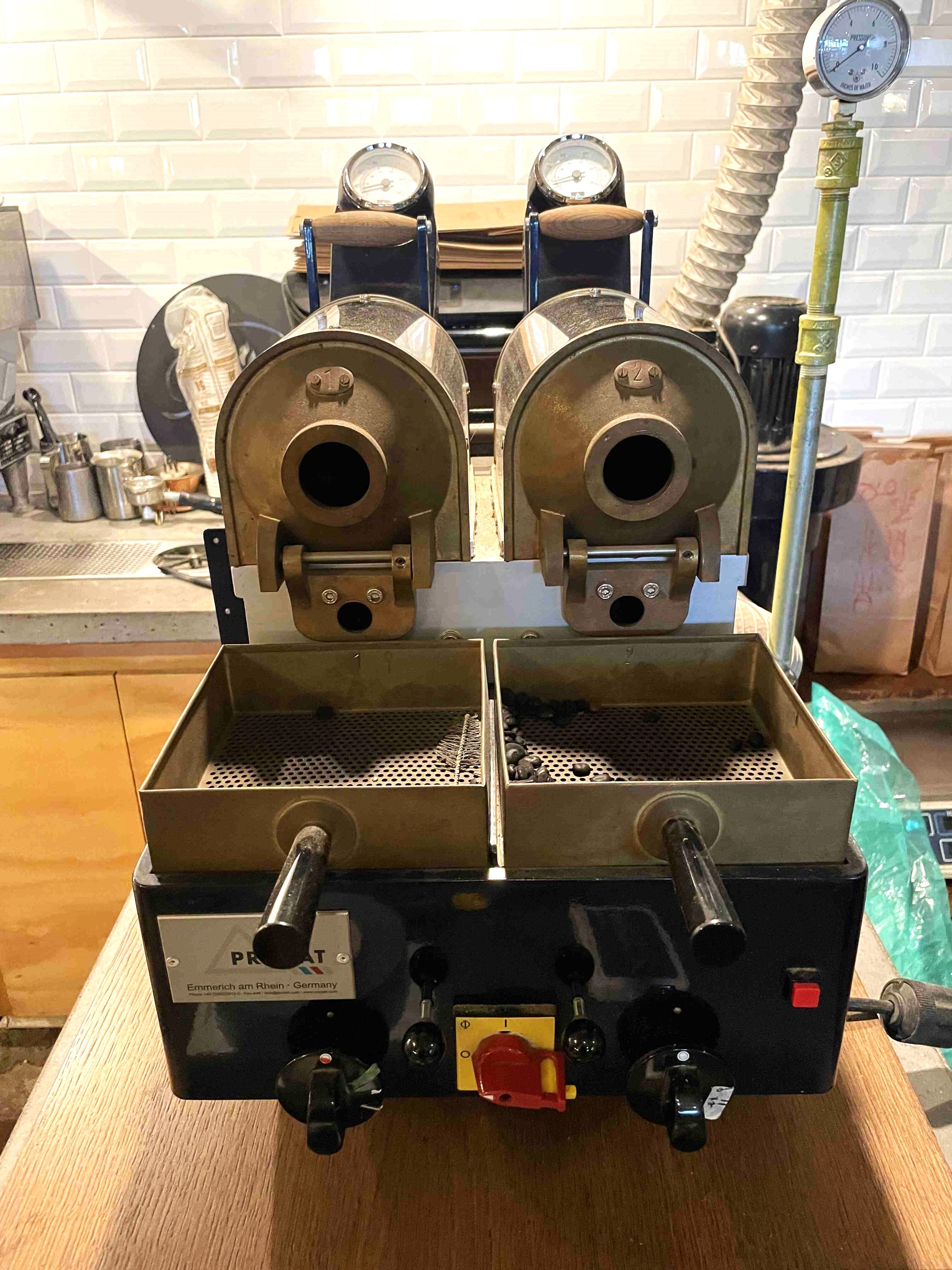 Probat BRZ-2 Sample Roaster - 2013 Model - Excellent Condition - Used ...