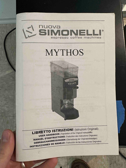 Grinder - Nuova Simonelli Mythos - 2015 Model - Good Condition - Used