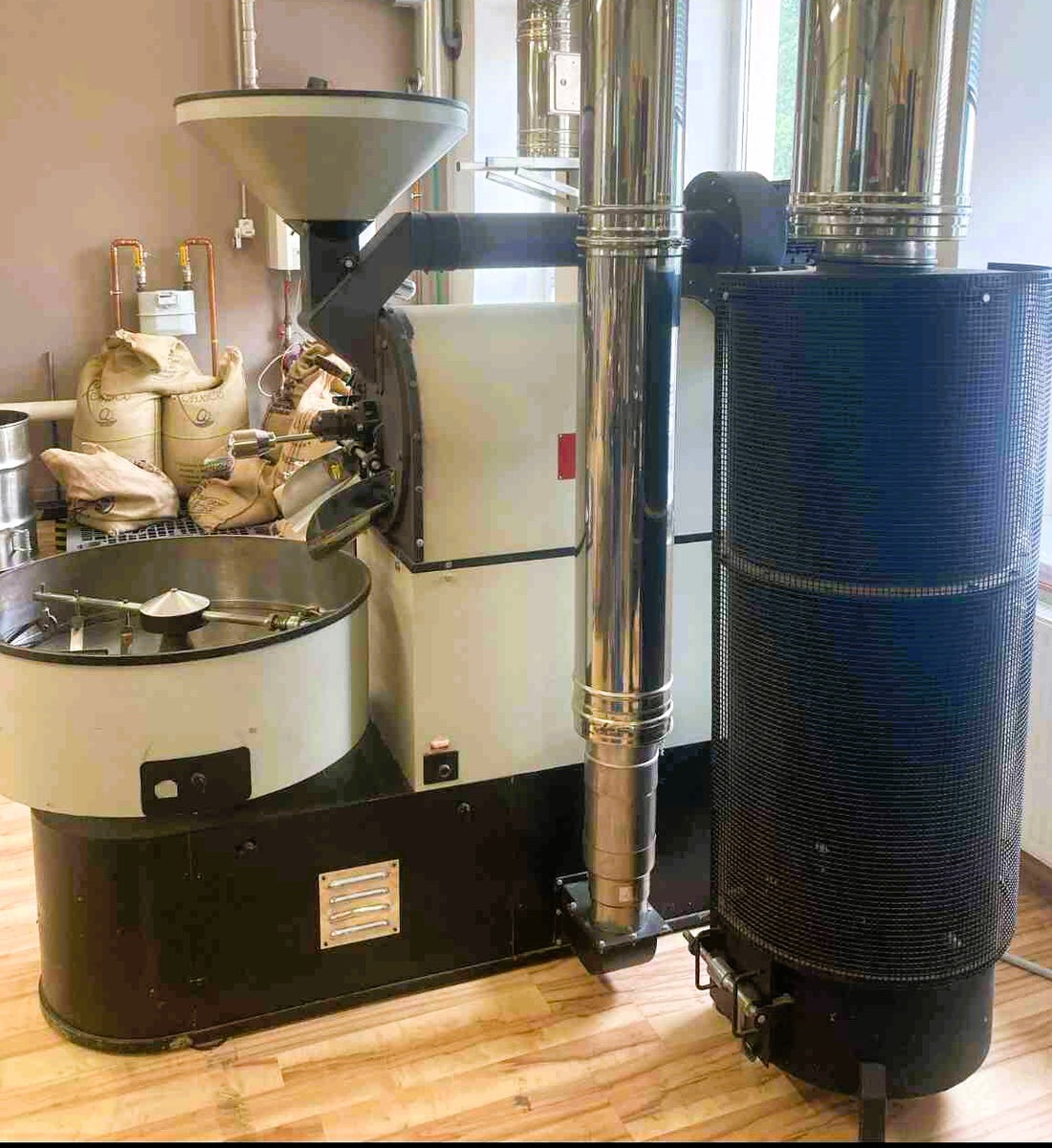 Used Joper CRM-15 Coffee Roaster with 120+ lbs/hour Capacity
