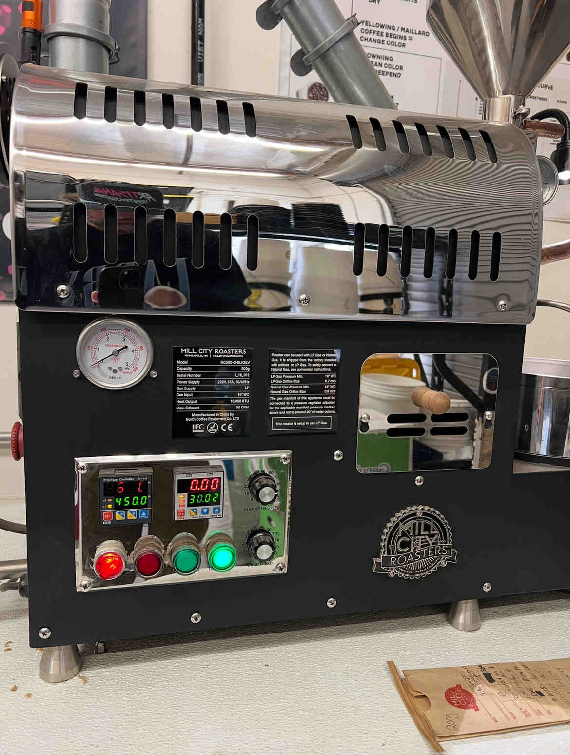 Mill City Roasters MCR-500 - Sample Roaster - 2018 Model - Excellent C ...
