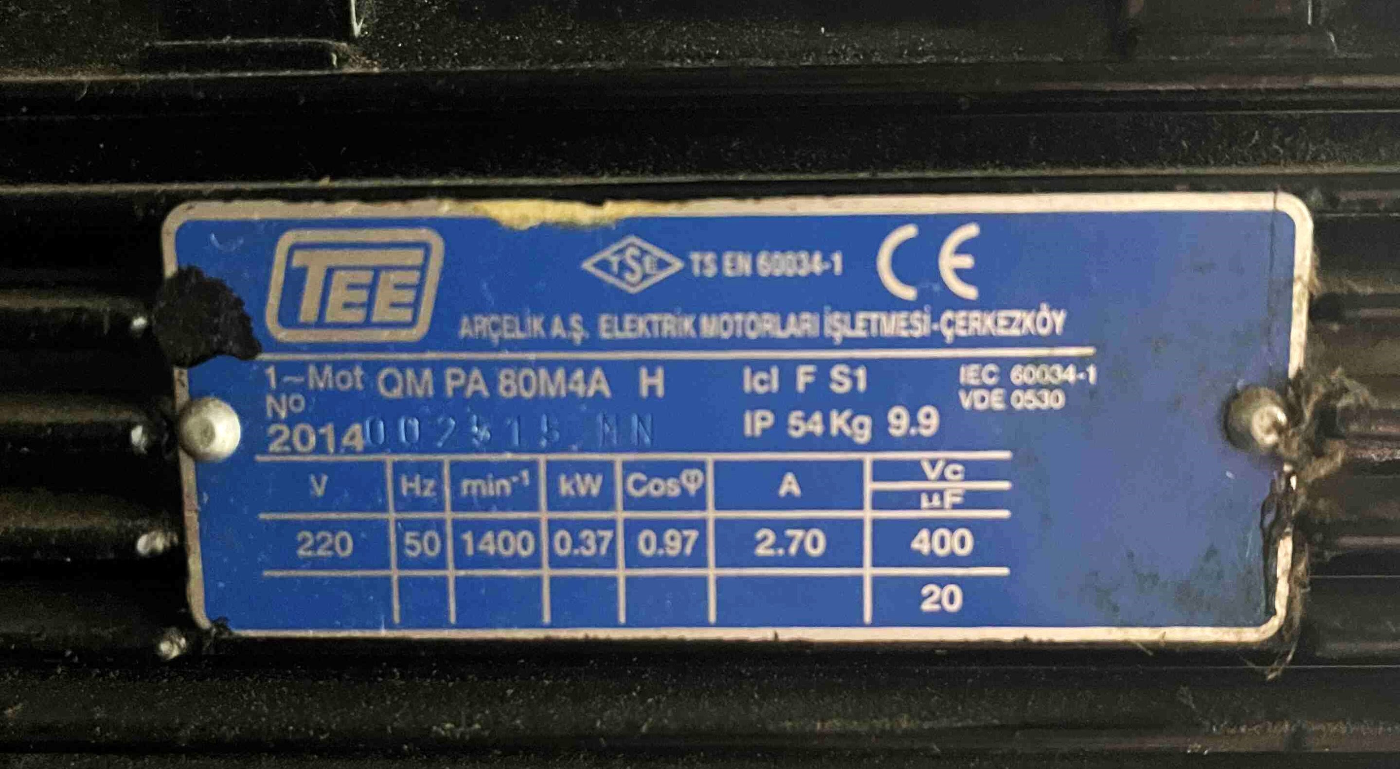 5 Kg Toper TKMSX5 Roaster 2014 Used — CoffeeTec