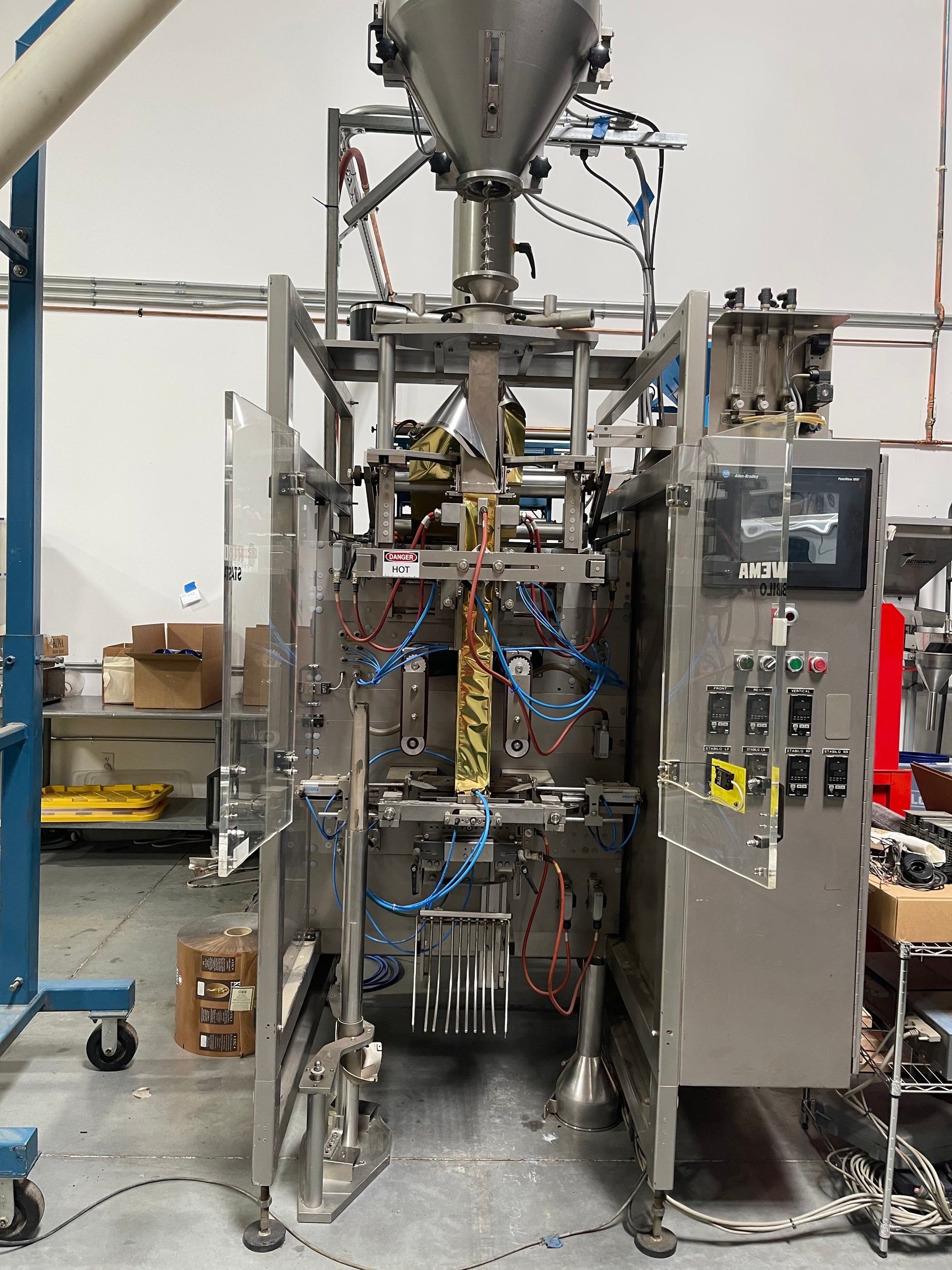 Rovema VPI-260 Vertical Form Fill & Seal: Used — CoffeeTec
