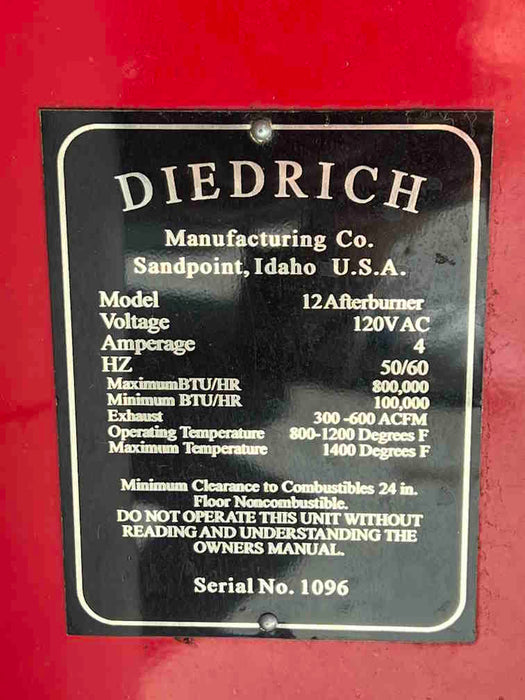 2004 Diedrich Afterburner for IR-12 - Used