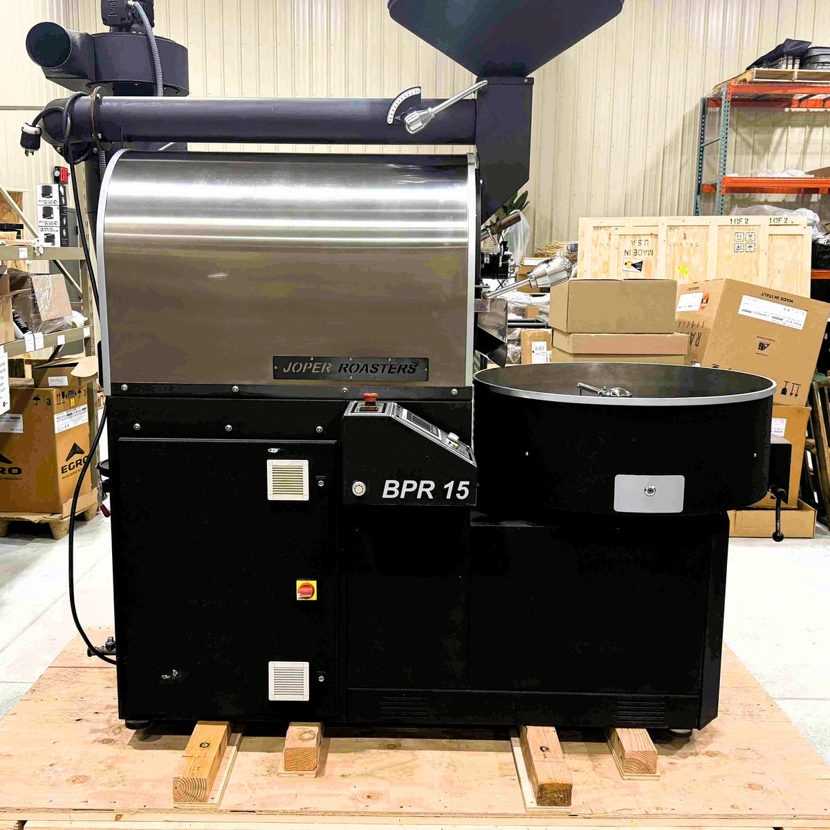Joper BPR-15 Coffee Roaster: Heavy-Duty & Well-Engineered — CoffeeTec