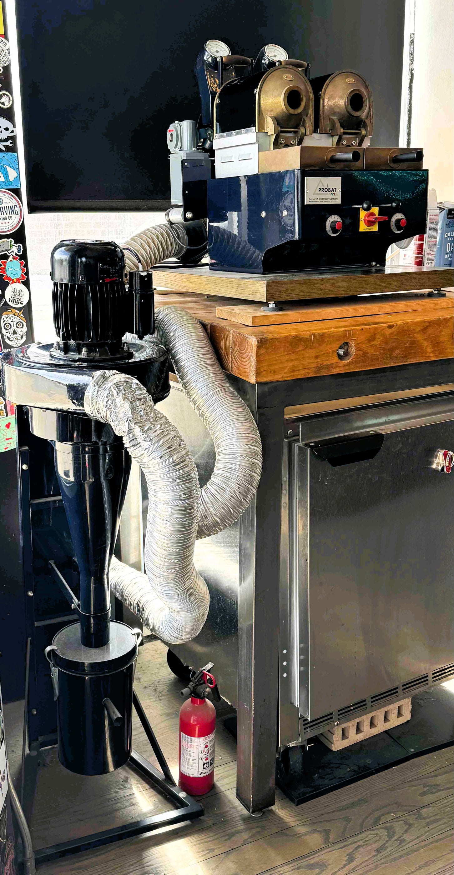 Probat Sample Roaster 100g Probat BZR-2 Sample Roaster - 2013 - Used — CoffeeTec