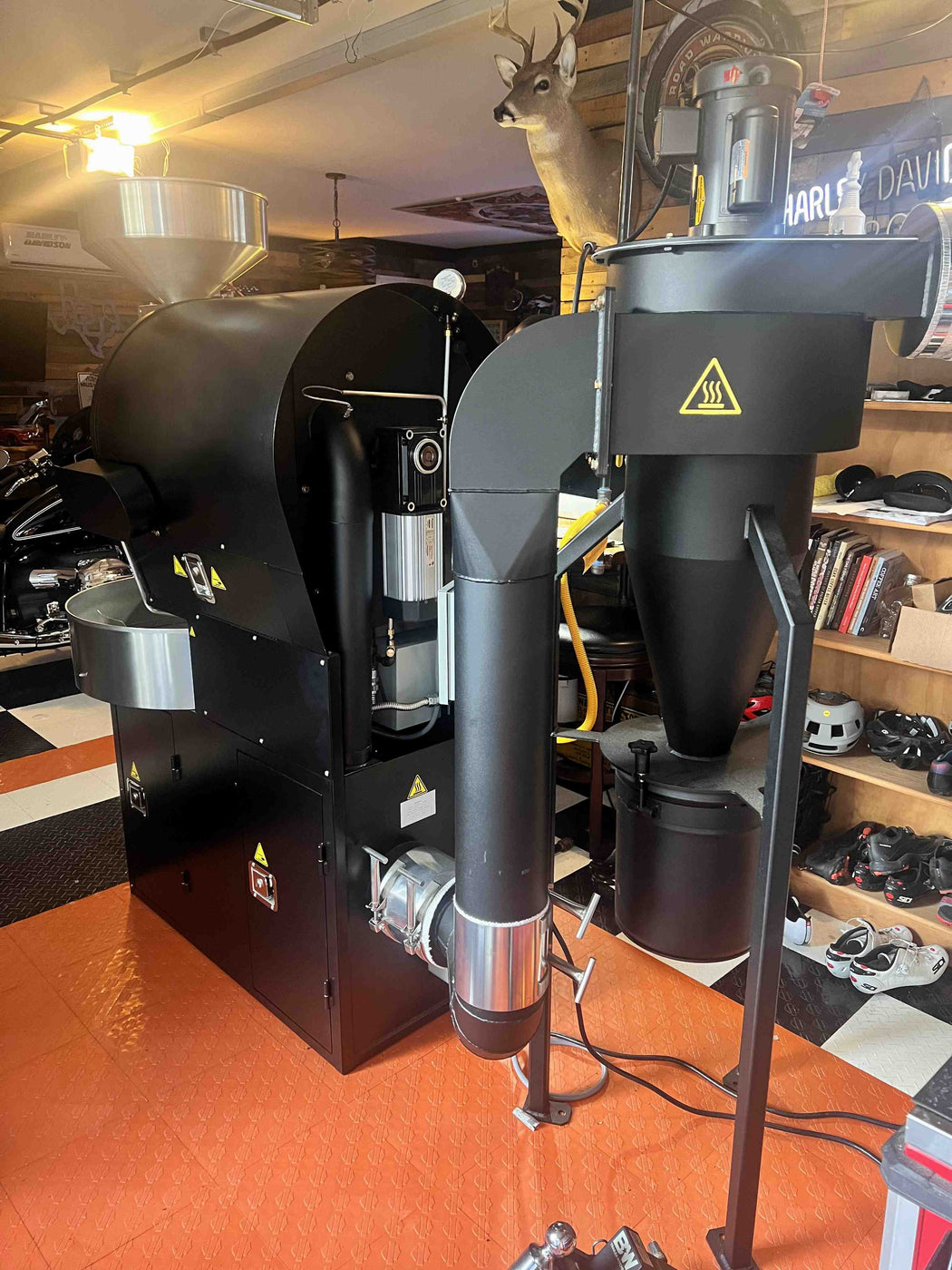 12 kg - Diedrich IR-12 Fully Automated Roaster w/ added Chaff Cyclone ...