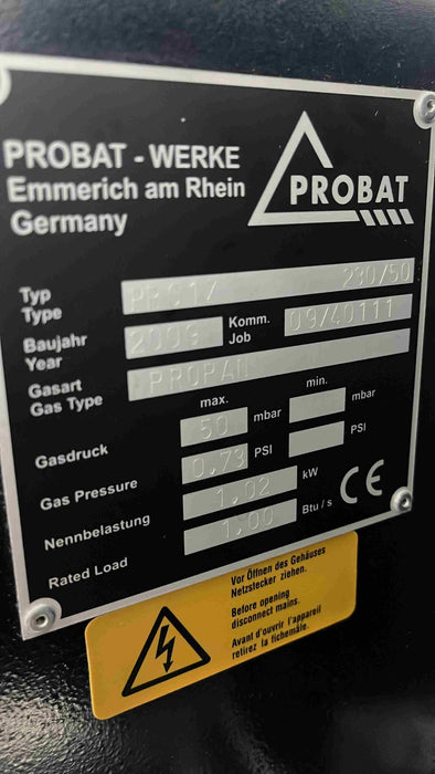 Sample Roaster - Probat PRG-1Z - 2009 - Very Good - Used